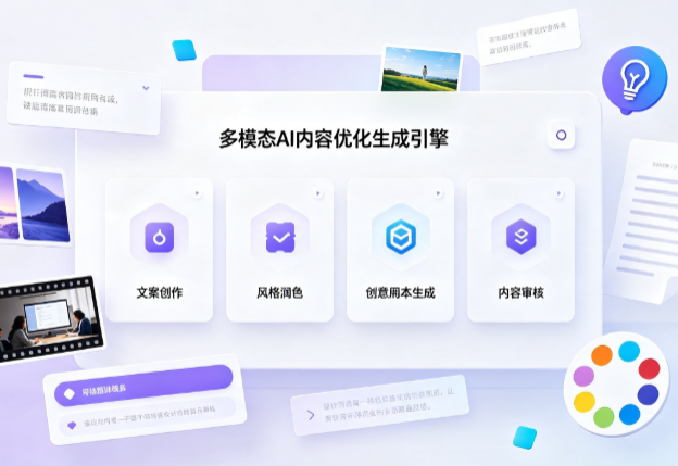 仁怀市AI智能内容优化创新 多模态生成技术丰富数字内容创作生态