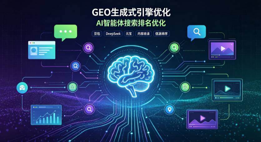 仁怀市GEO 浪潮来袭：生成式引擎优化崛起，创作者争抢豆包、DeepSeek、元宝智能体流量入口